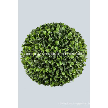 Plastic PE Artificial Plant Cabbage Leaf Ball for Home Decoration (45802)